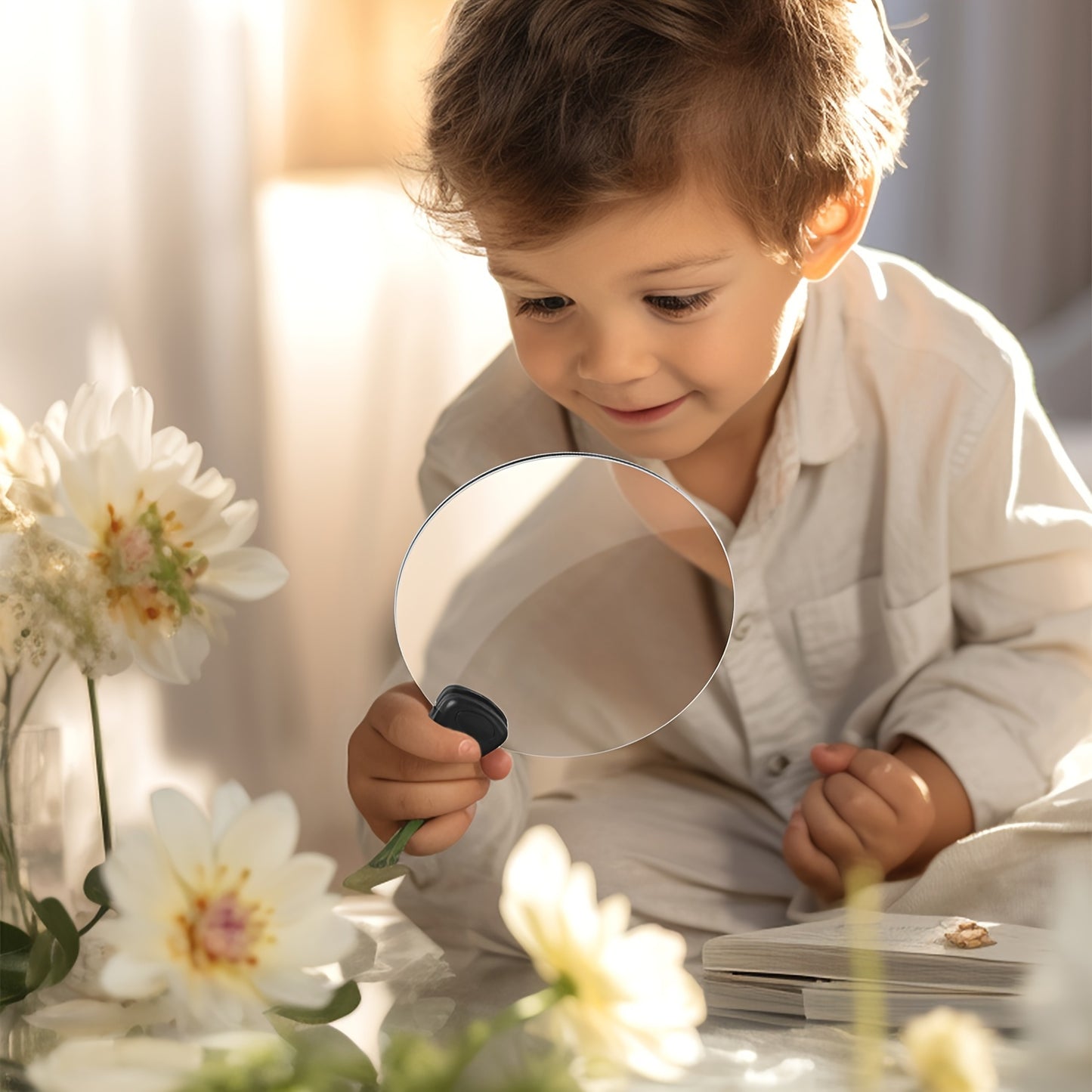 Magnifying Glass with Lens, Hands-Free Adjustable Neckwear
