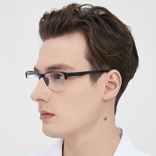 Men And Women Black Resin Reading Glasses