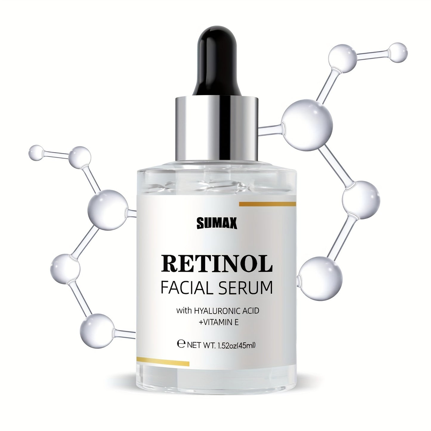 Retinol Facial Serum With Hyaluronic Acid & VE 45mL