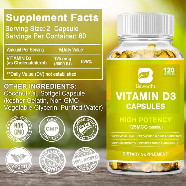 BW Vitamin D3 Capsules
