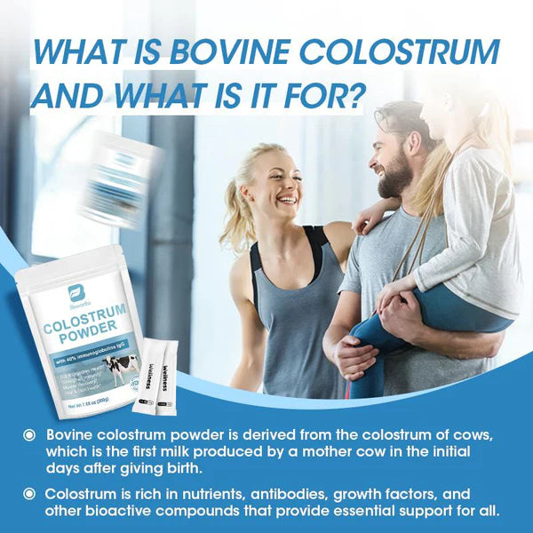 Bovine Colostrum Capsule and Powder