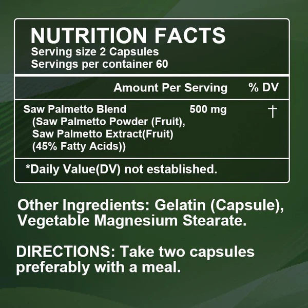 Saw Palmetto Capsules