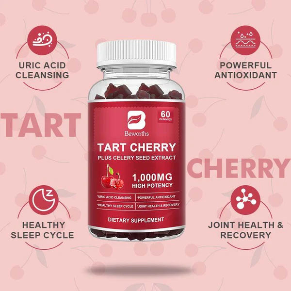 Tart Cherry Supplement Gummies