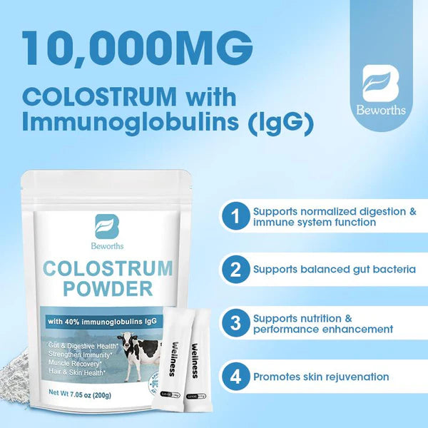 Bovine Colostrum Capsule and Powder