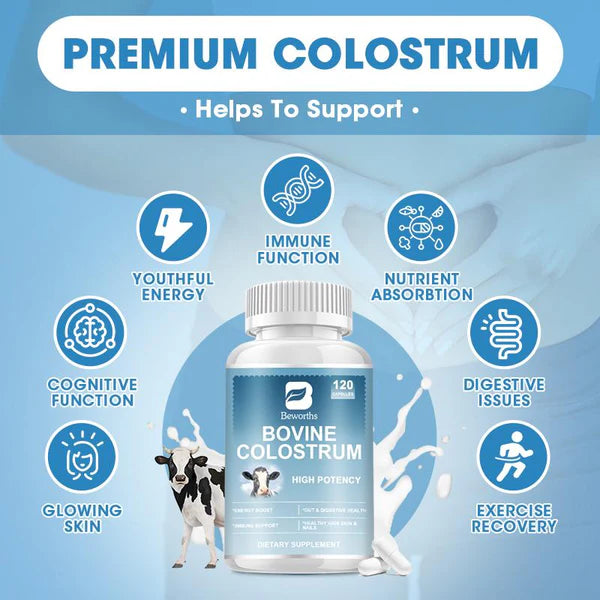 Bovine Colostrum Capsule and Powder