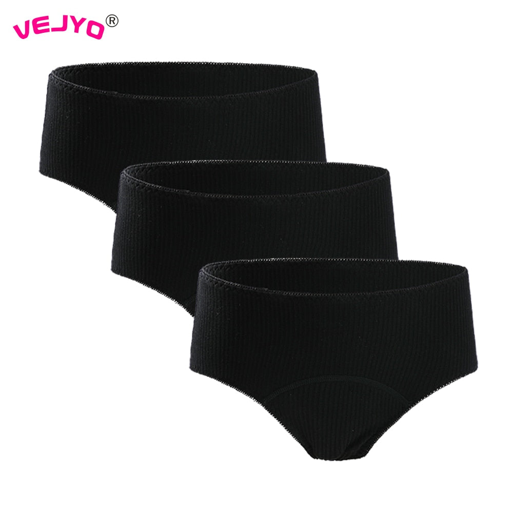 3Pcs Cotton Period Panties