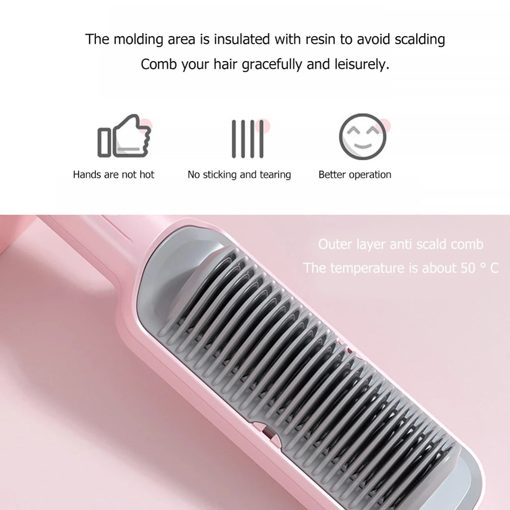 Professional Hot Combs Hair Straightener