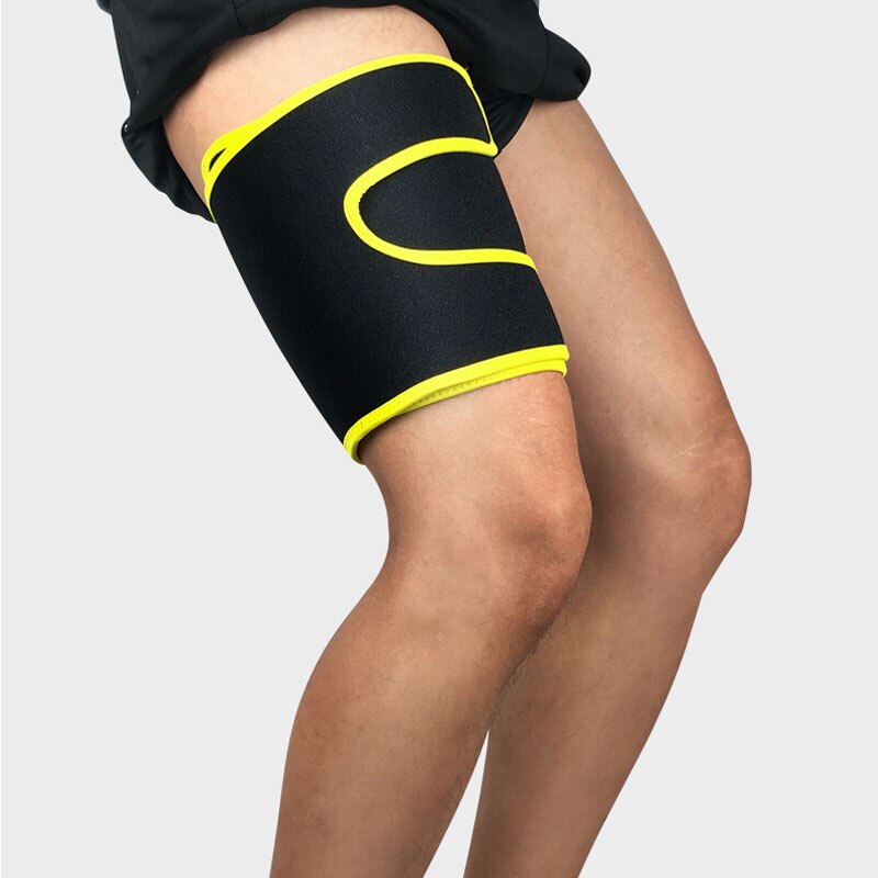 Tcare 1Pcs Thigh Support Brace Adjustable Thigh Slimmer Trimmer Compression