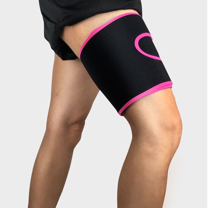 Tcare 1Pcs Thigh Support Brace Adjustable Thigh Slimmer Trimmer Compression