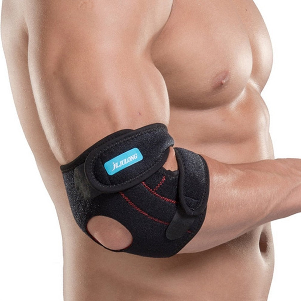 1 Adjustable Spring Support Elbow Pad