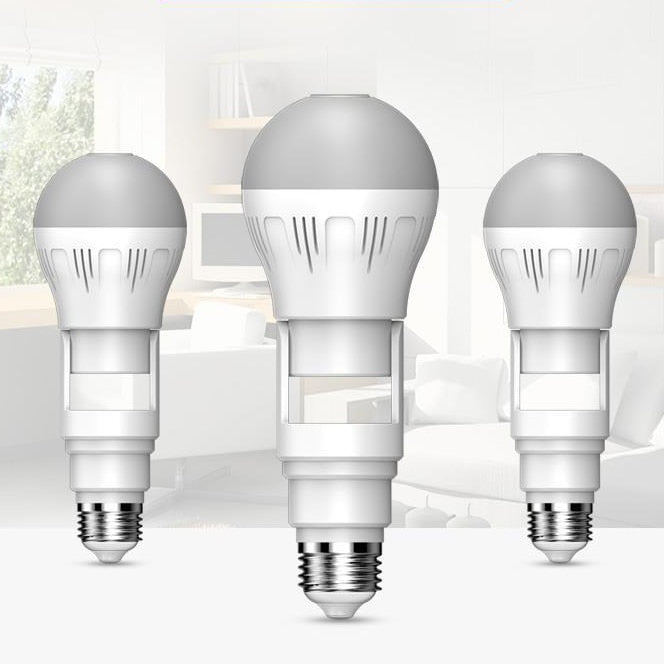Camera Bulb Lamp light Wireless 2MP HD 360 Degrees Panoramic