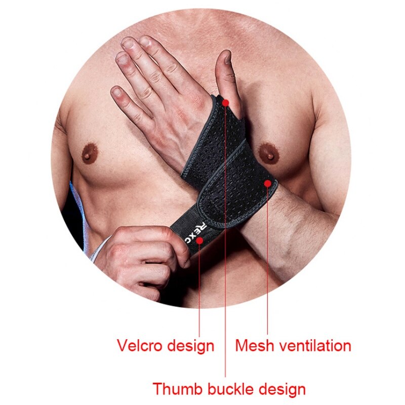 Gym Wrist Band Sports Wristband Brace