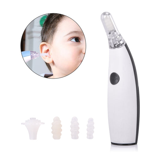 Ear Wax Cleaner Painless Powered Safety Cordles Electric Cleaning Tool