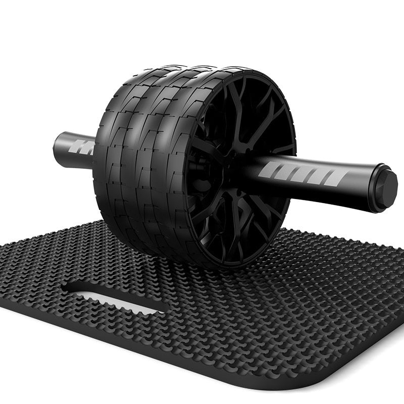Muscle Exercise Equipment Home Fitness Equipment Double Wheel Abdominal Power Wheel Ab Roller Gym Roller Trainer Training