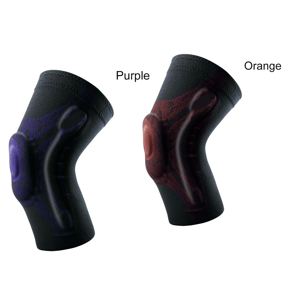 Veidoorn 1 pcs Knee Patella Protector Brace Silicone Spring Knee Pad Basketball Running Compression Knee support Sleeve