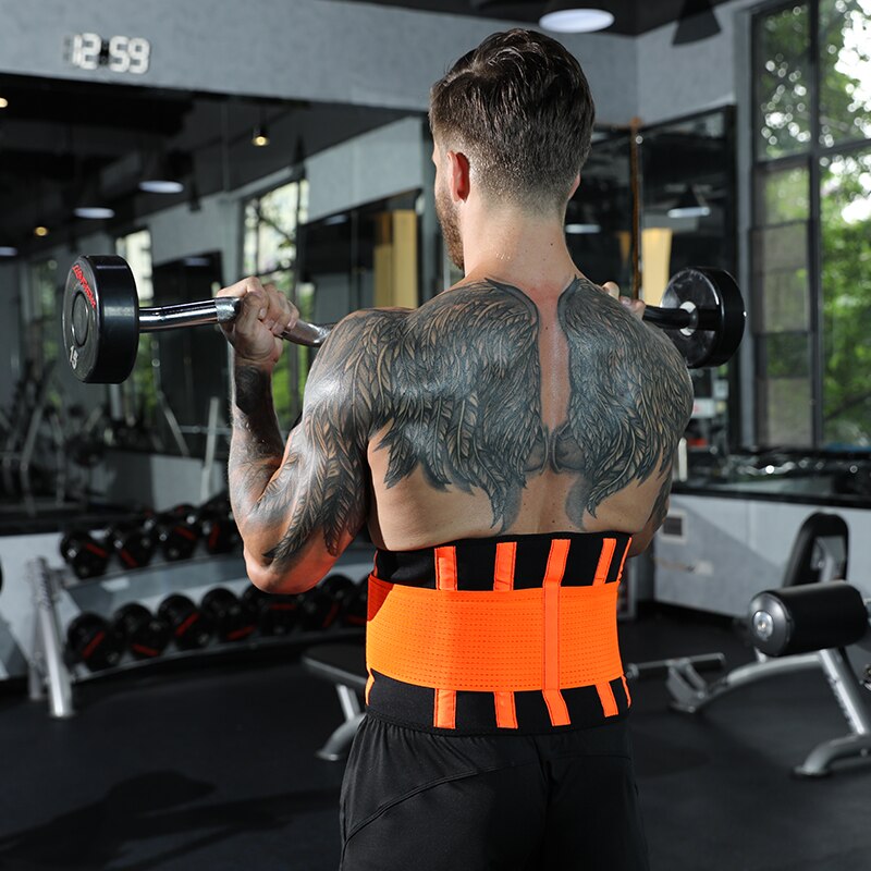 Waist Trimmer Belt Lumbar Back Support Brace