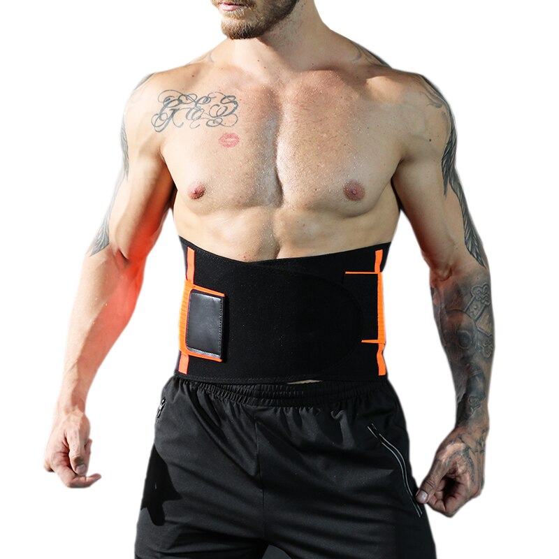Waist Trimmer Belt Lumbar Back Support Brace