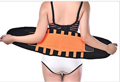 Waist Trimmer Belt Lumbar Back Support Brace