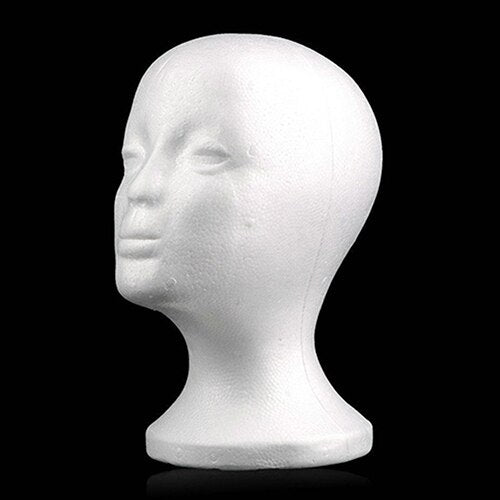 Practical Foam Female Mannequin Head