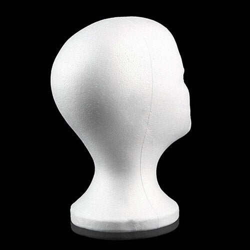 Practical Foam Female Mannequin Head