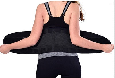 Waist Trimmer Belt Lumbar Back Support Brace