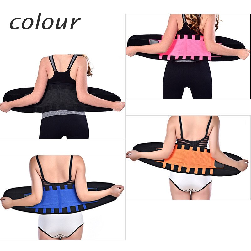 Waist Trimmer Belt Lumbar Back Support Brace