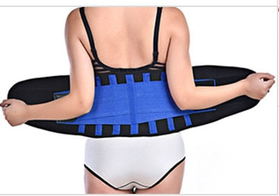 Waist Trimmer Belt Lumbar Back Support Brace
