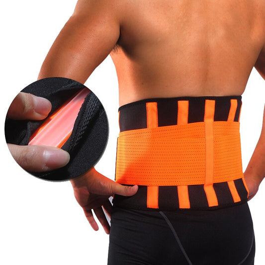 Waist Trimmer Belt Lumbar Back Support Brace