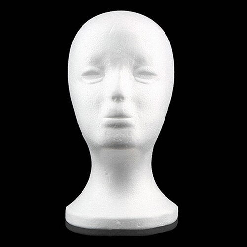 Practical Foam Female Mannequin Head