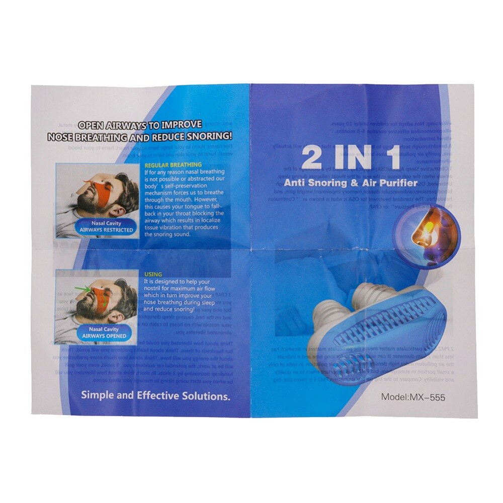 Silicone Magnetic Anti Snoring Nose Clips