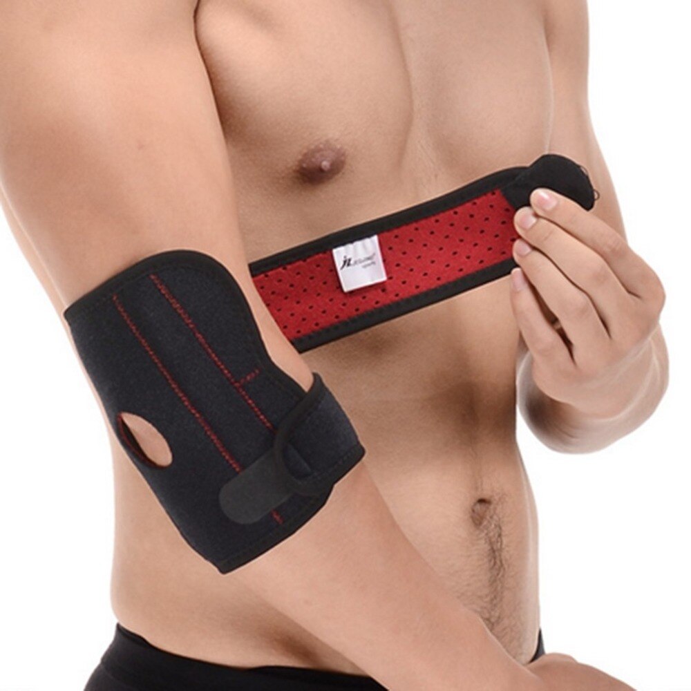 1 Adjustable Spring Support Elbow Pad