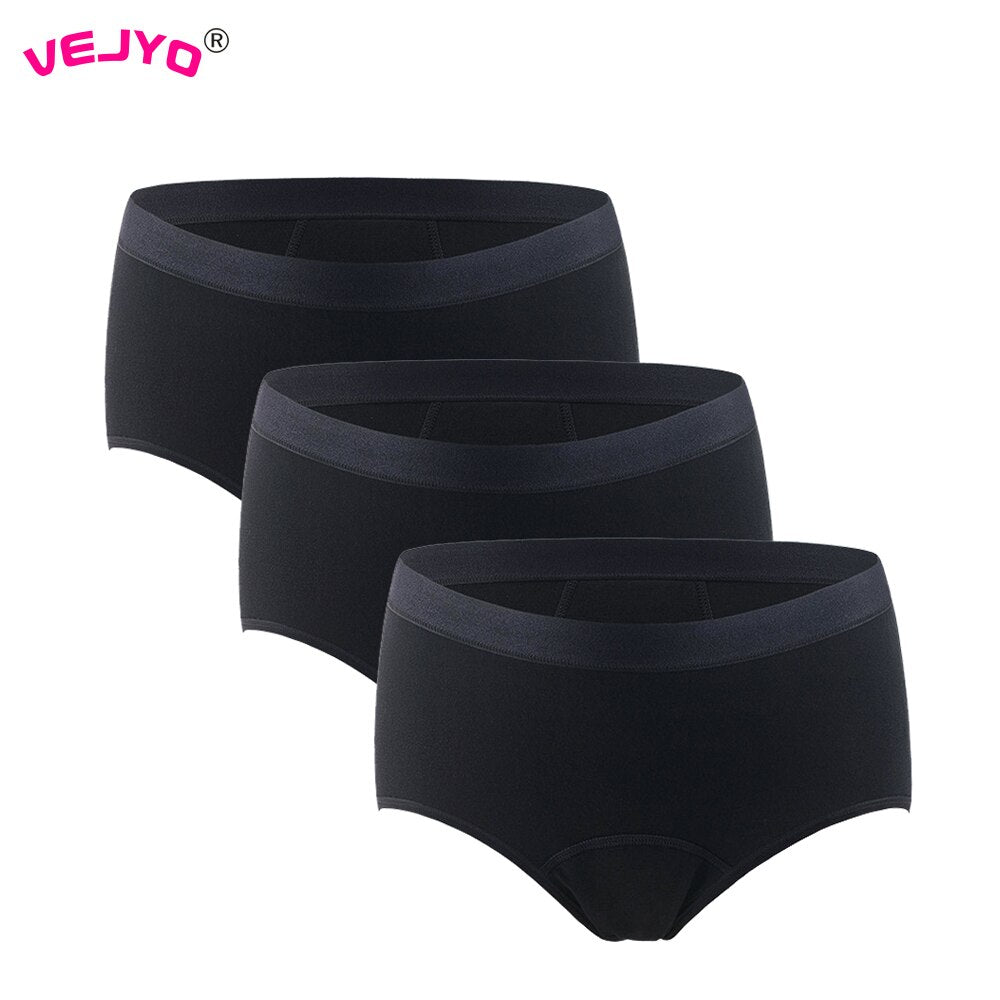 3Pcs Cotton Period Panties