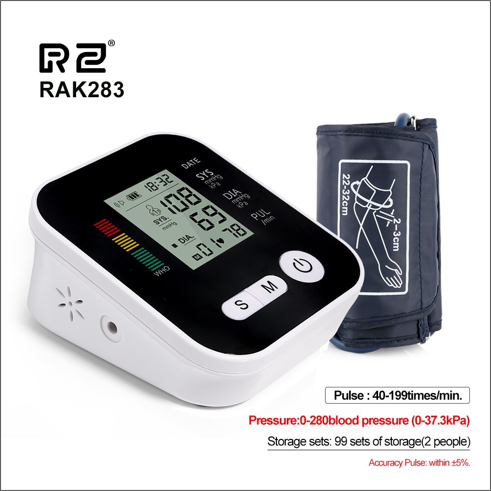 RZ Upper ARM Blood Pressure Monitor Cuff