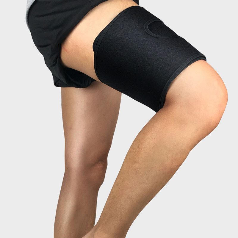 Tcare 1Pcs Thigh Support Brace Adjustable Thigh Slimmer Trimmer Compression