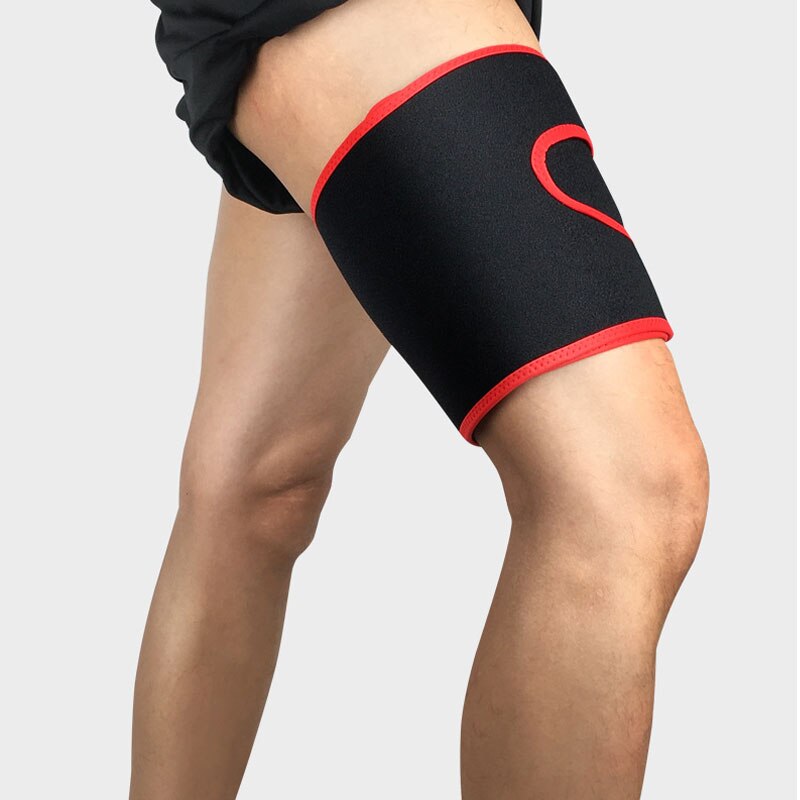 Tcare 1Pcs Thigh Support Brace Adjustable Thigh Slimmer Trimmer Compression