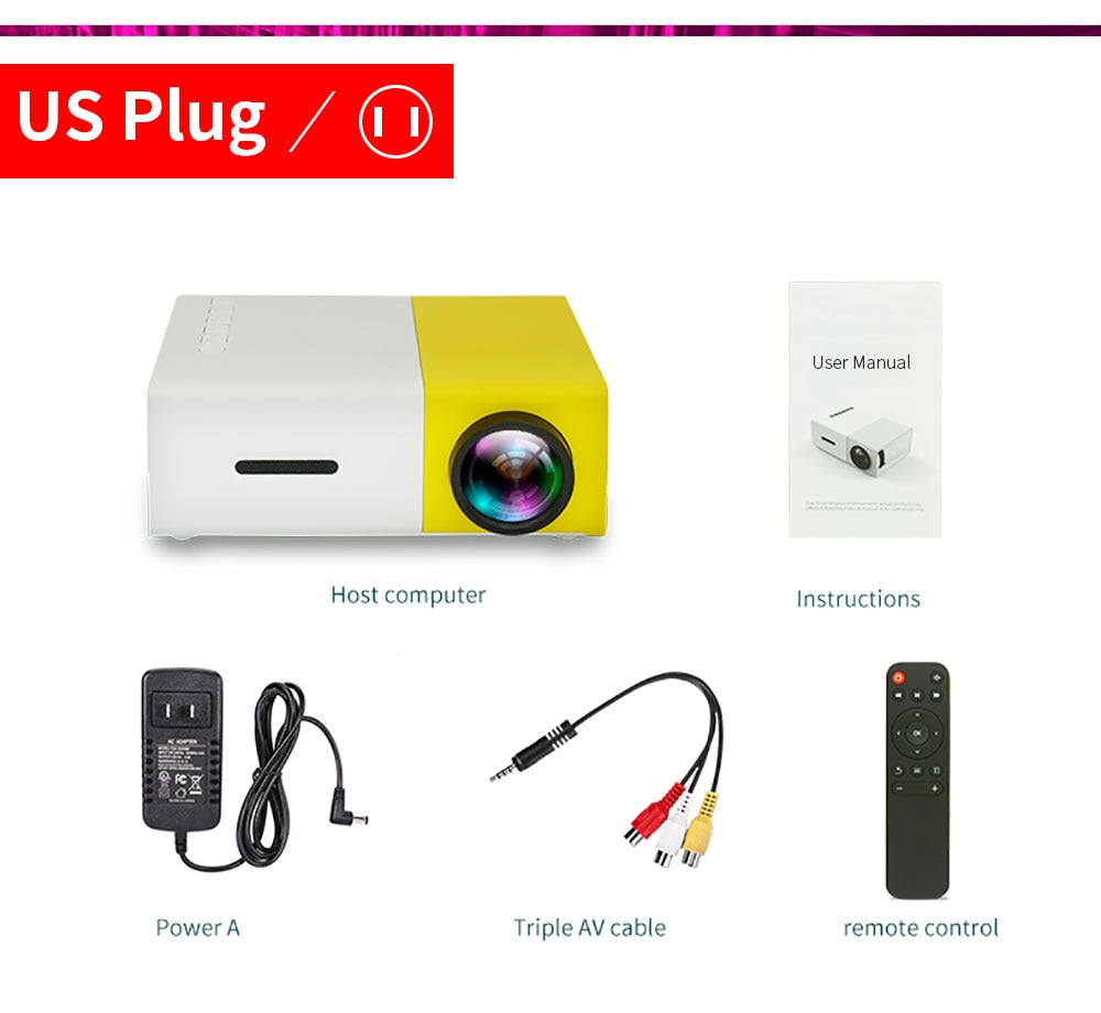 Pro LED Mini Projector