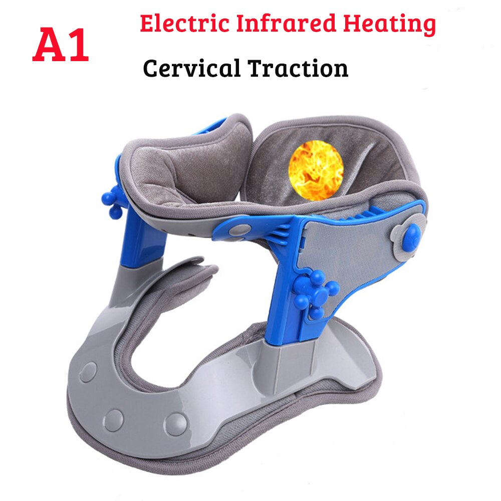 Electric Infrared Heating Cervical Traction Neck Collar Support